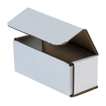 Bsc Preferred 5 x 2 x 2'' White Corrugated Mailers, 50PK BUY00026165